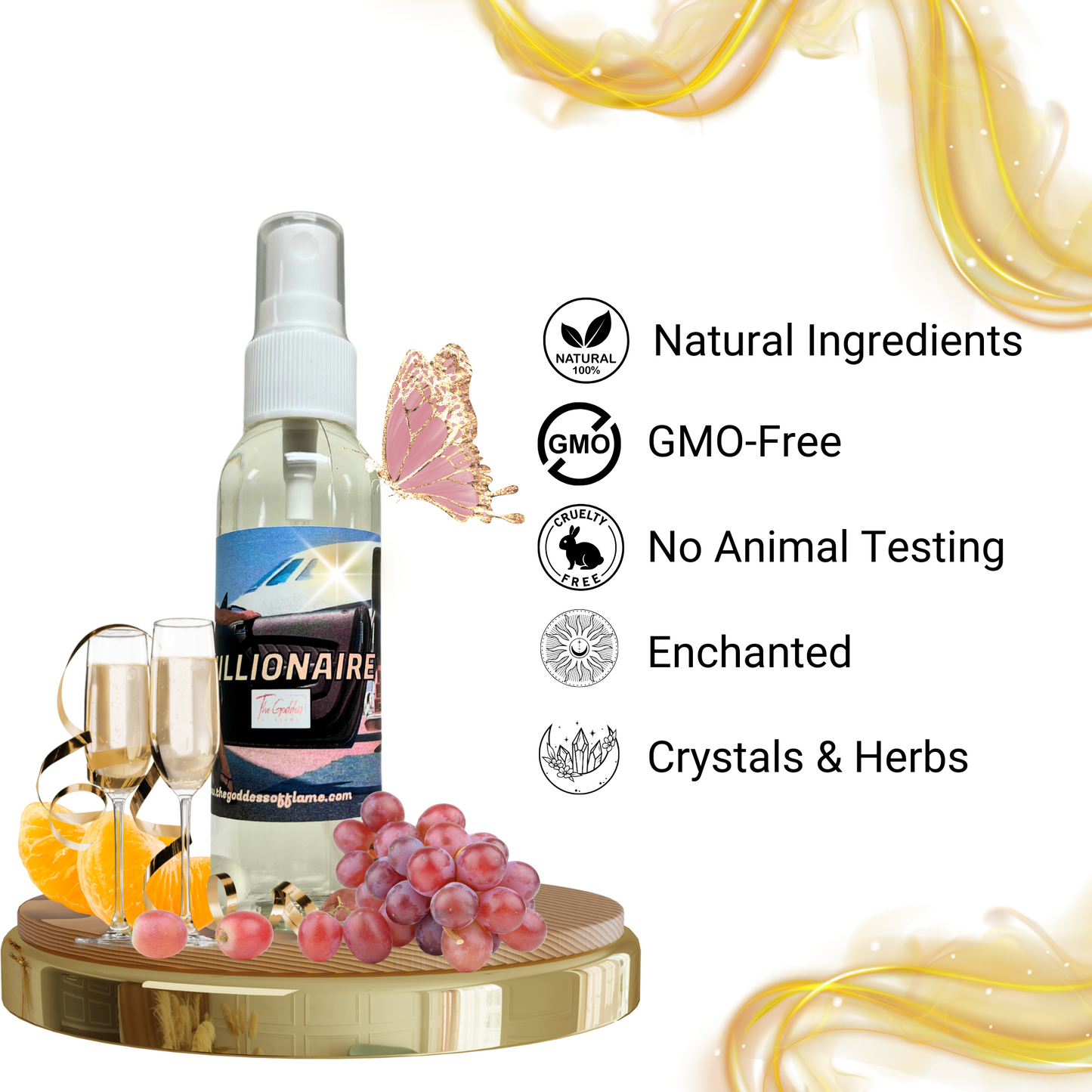 Millionaire Spray -   For New Opportunities, Money, Success & Prosperity