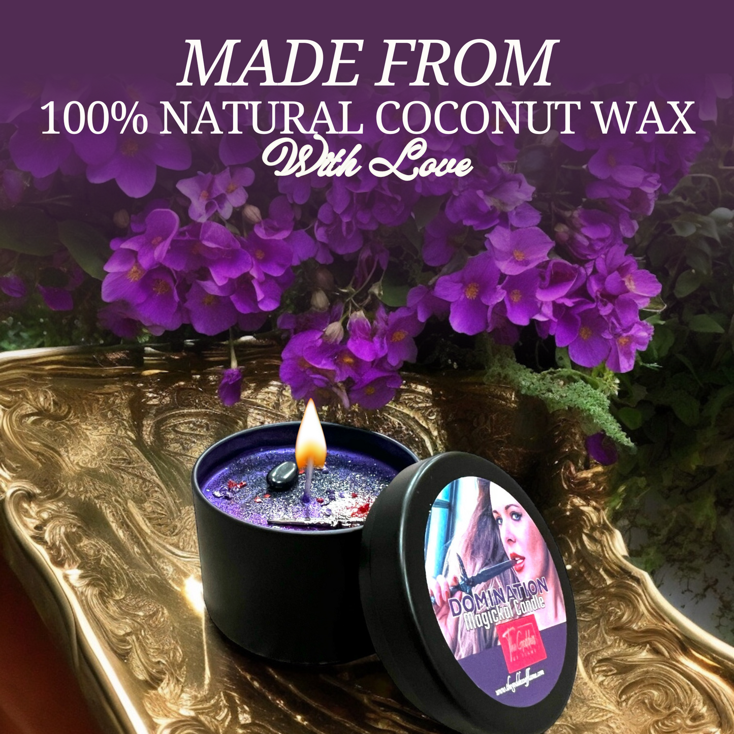 Domination Ritual Spell Candle