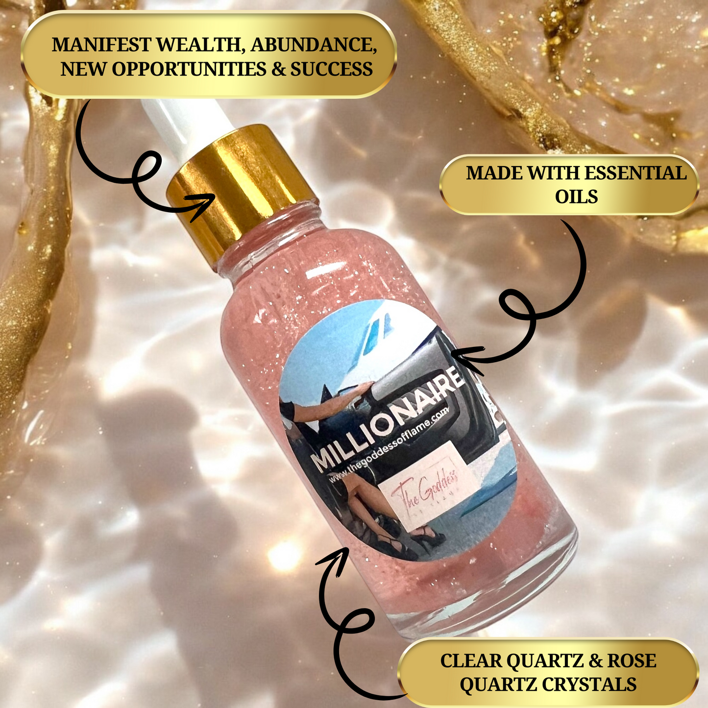 Millionaire Anointing Oil Dropper 30ml