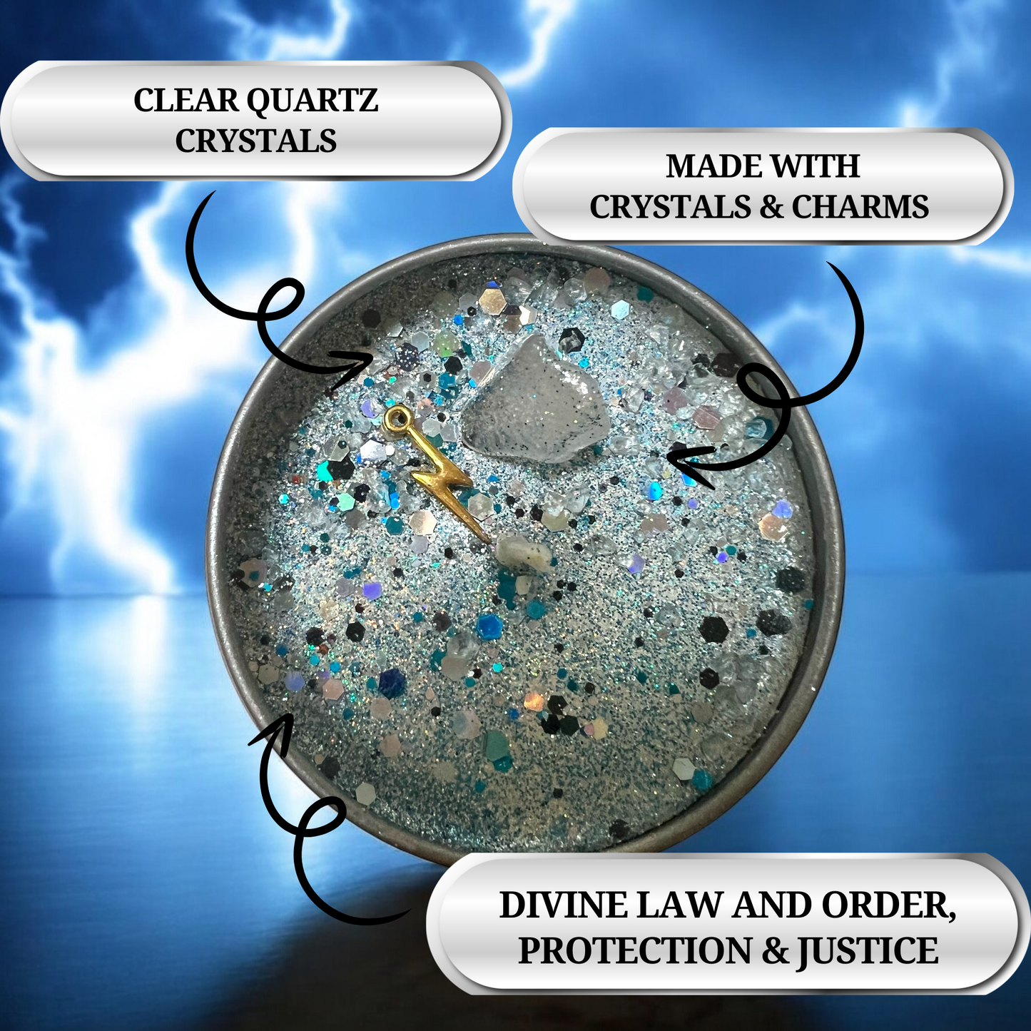 Zeus Magic Offering Ritual Candle