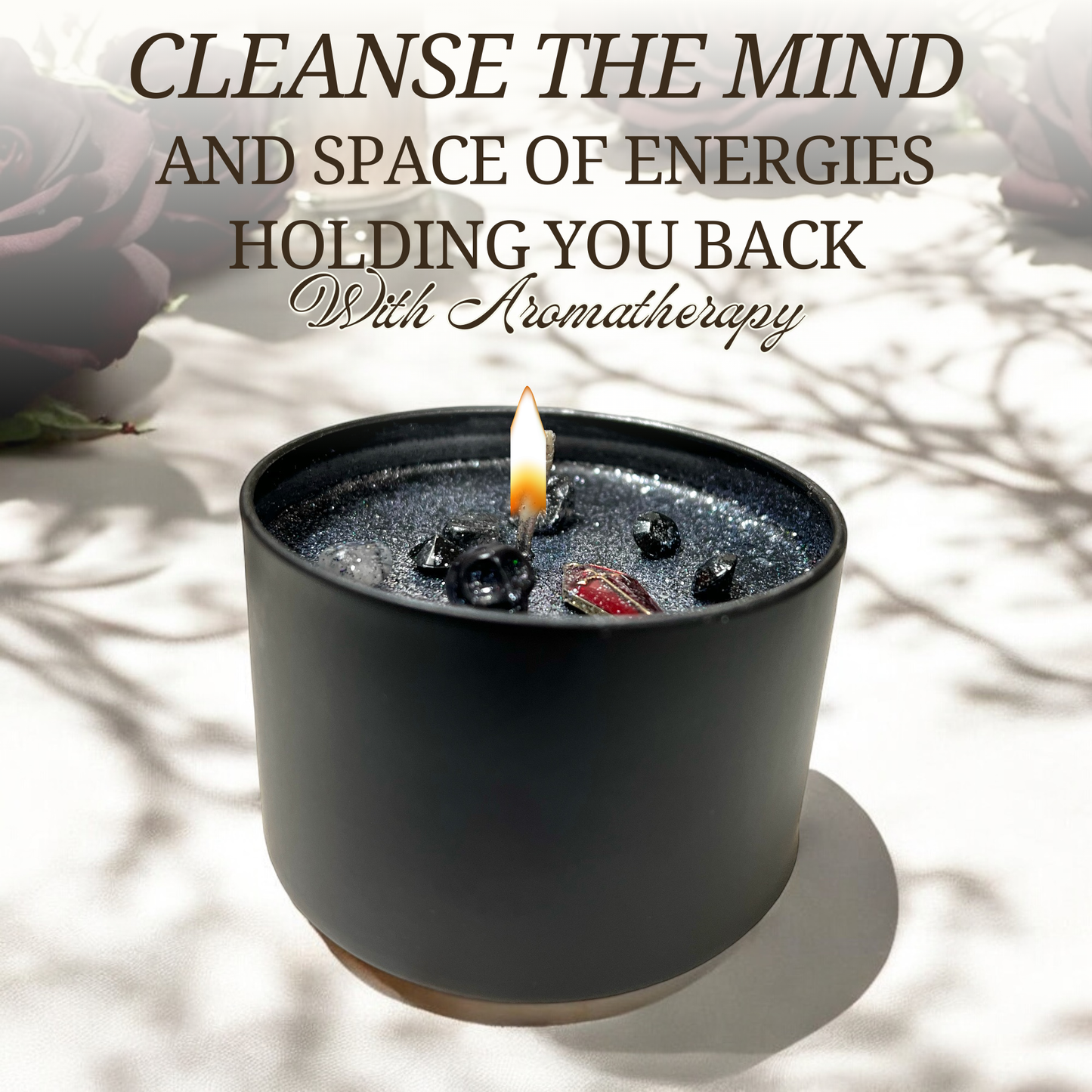 Graveyard Dirt Spiritual Candle for Necromancy, Protection and Banishing