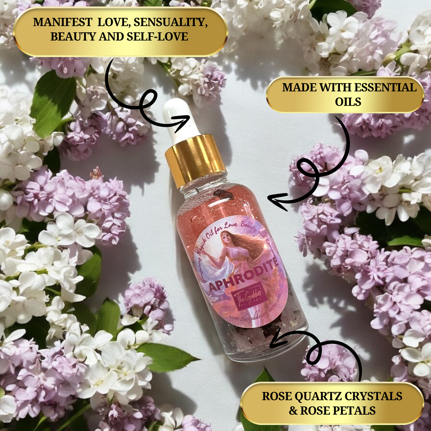 Aphrodite Anointing Oil Dropper 30ml