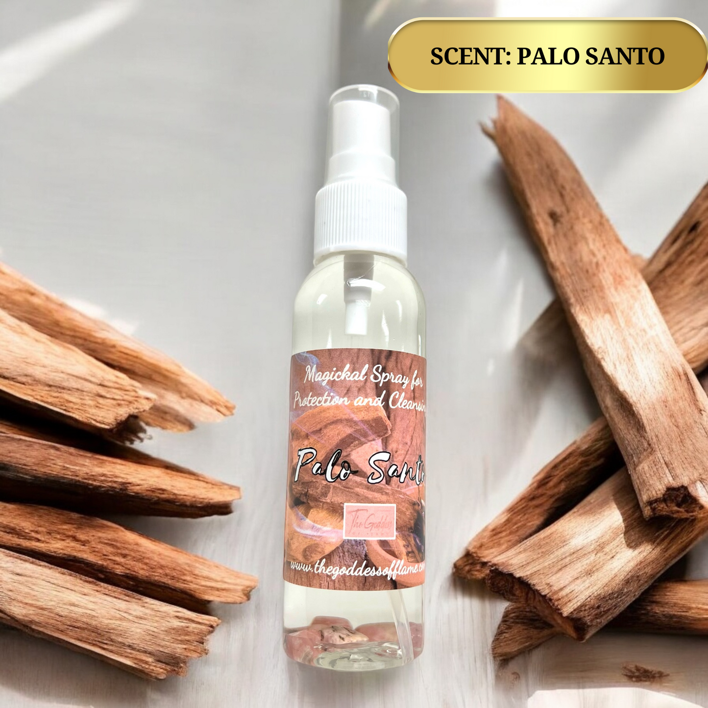 Palo Santo Blessing Spray- Smudging, Energy Cleansing &  Removing Negativity