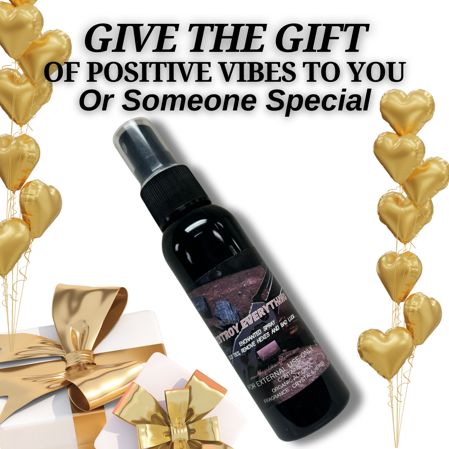 Destroy Everything Energy Cleansing Spray
