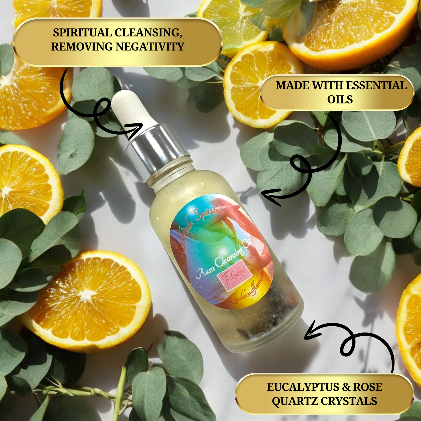 Aura Cleansing Anointing Oil Dropper 30ml