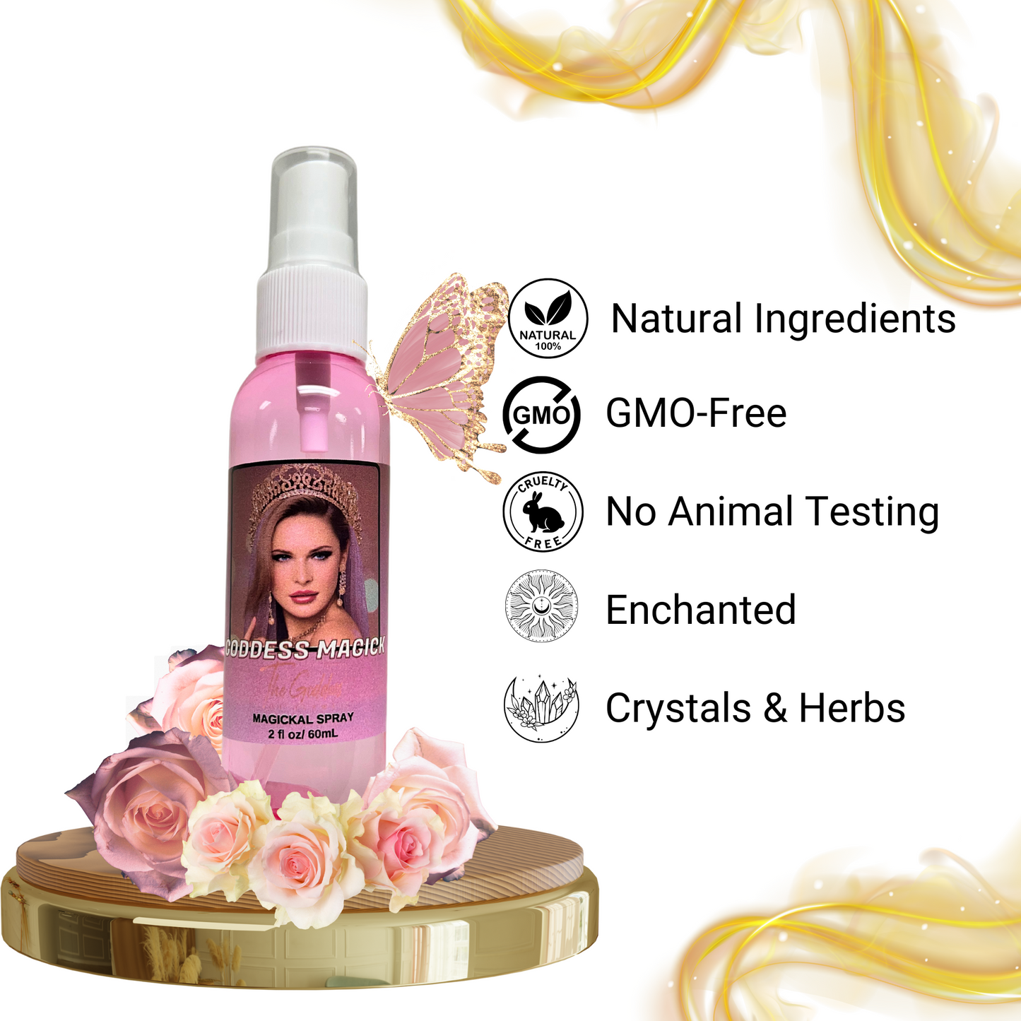 Goddess Magick Perfume Spray For Empowerment & Self Worth