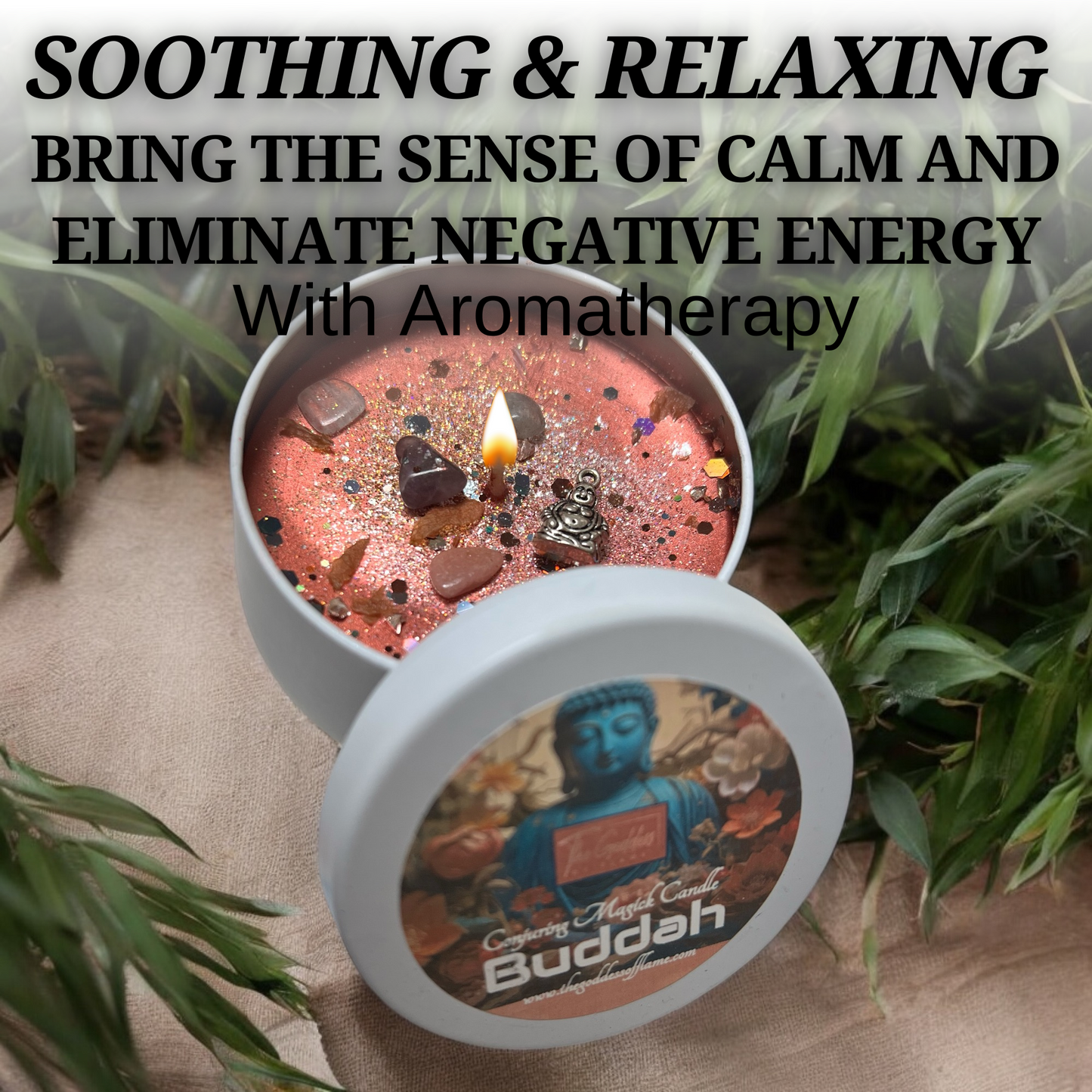 Buddha Offering Meditation Candle