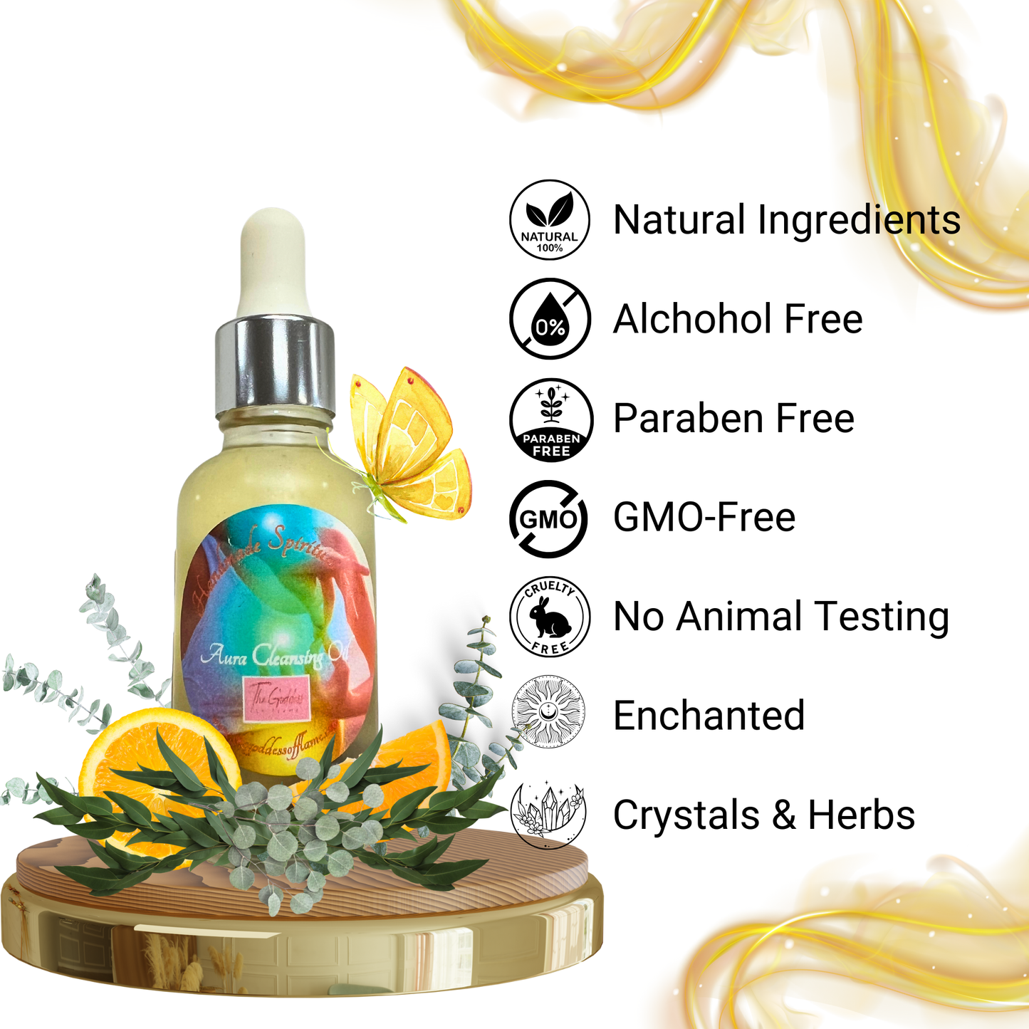 Aura Cleansing Anointing Oil Dropper 30ml