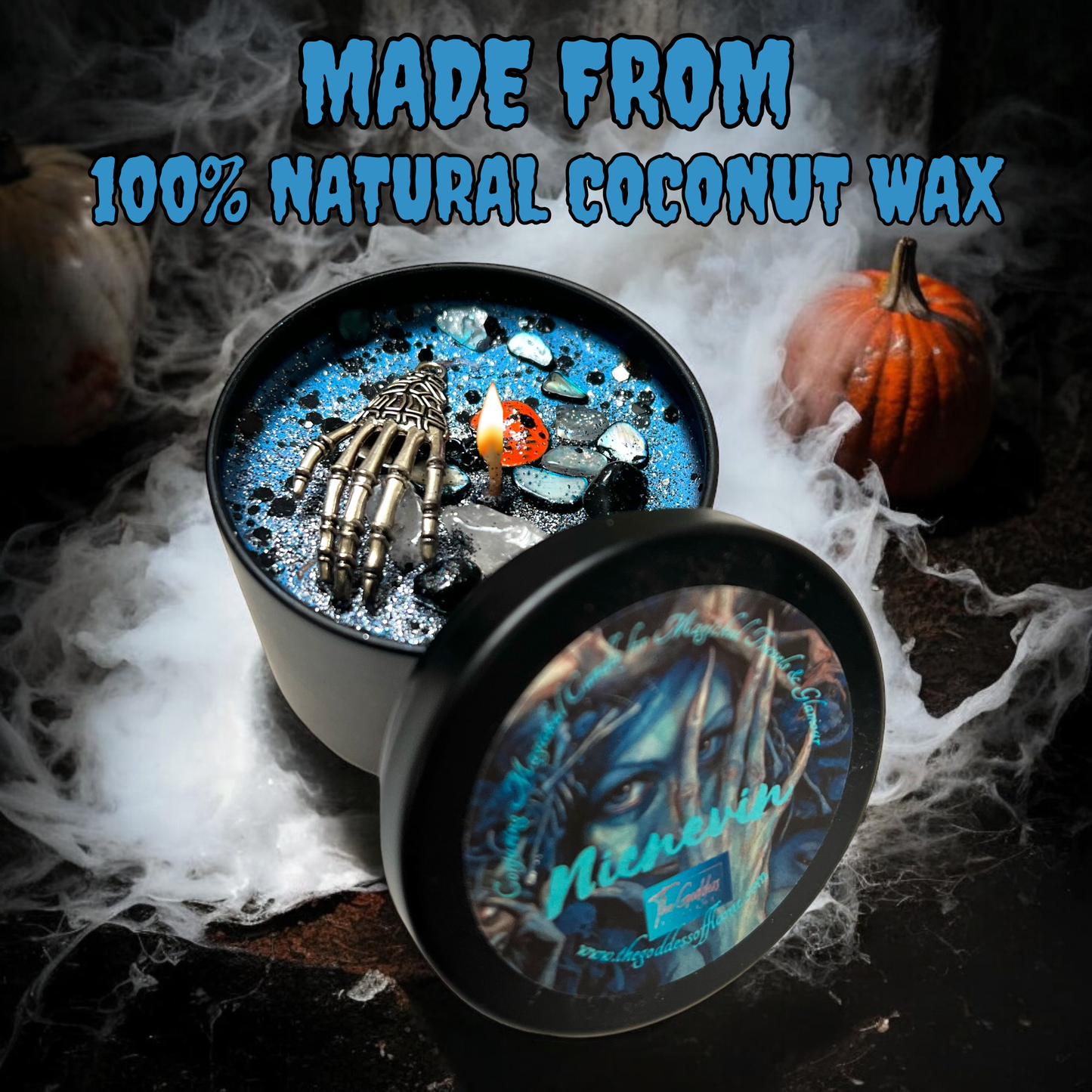 Nicnevin Conjuring Spell Candle