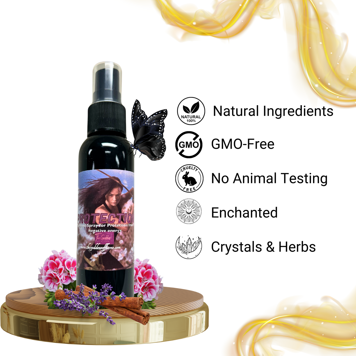 Protection Spray -  Negative Energy, Psychic Attacks & Curses