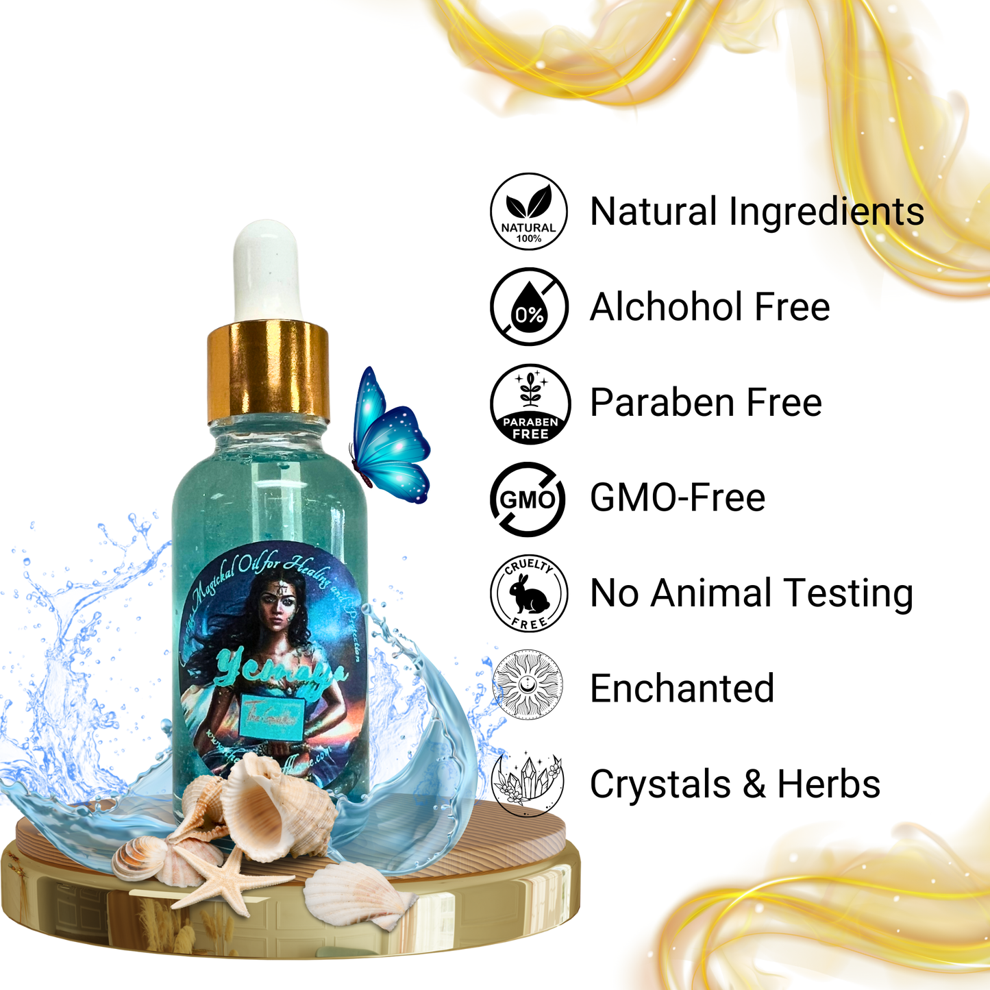 Yemaya Anointing Oil Dropper 30ml