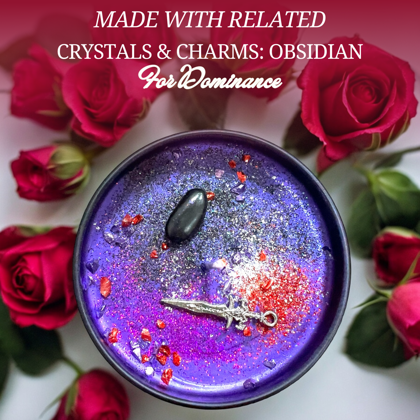 Domination Ritual Spell Candle