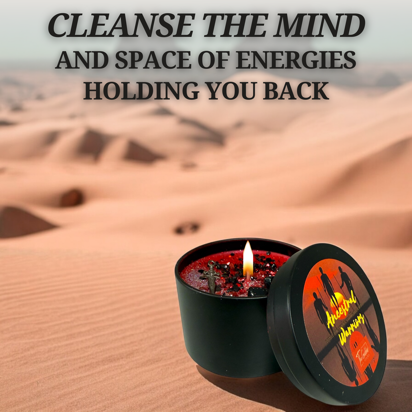 Ancestral Warriors Conjuring Magic Candle