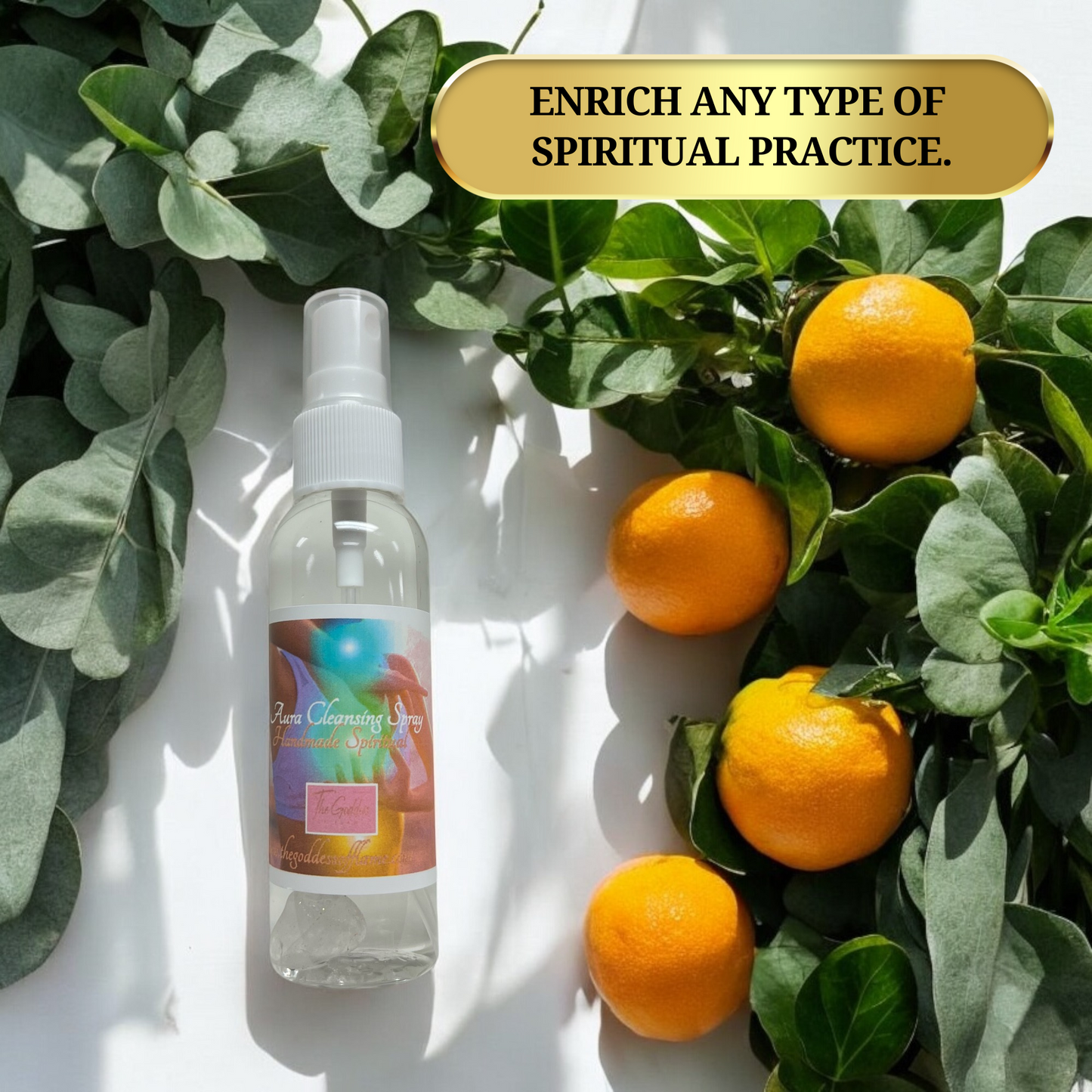 Aura Cleansing Spiritual Spray - Negativity, Purification & Psychic Protection