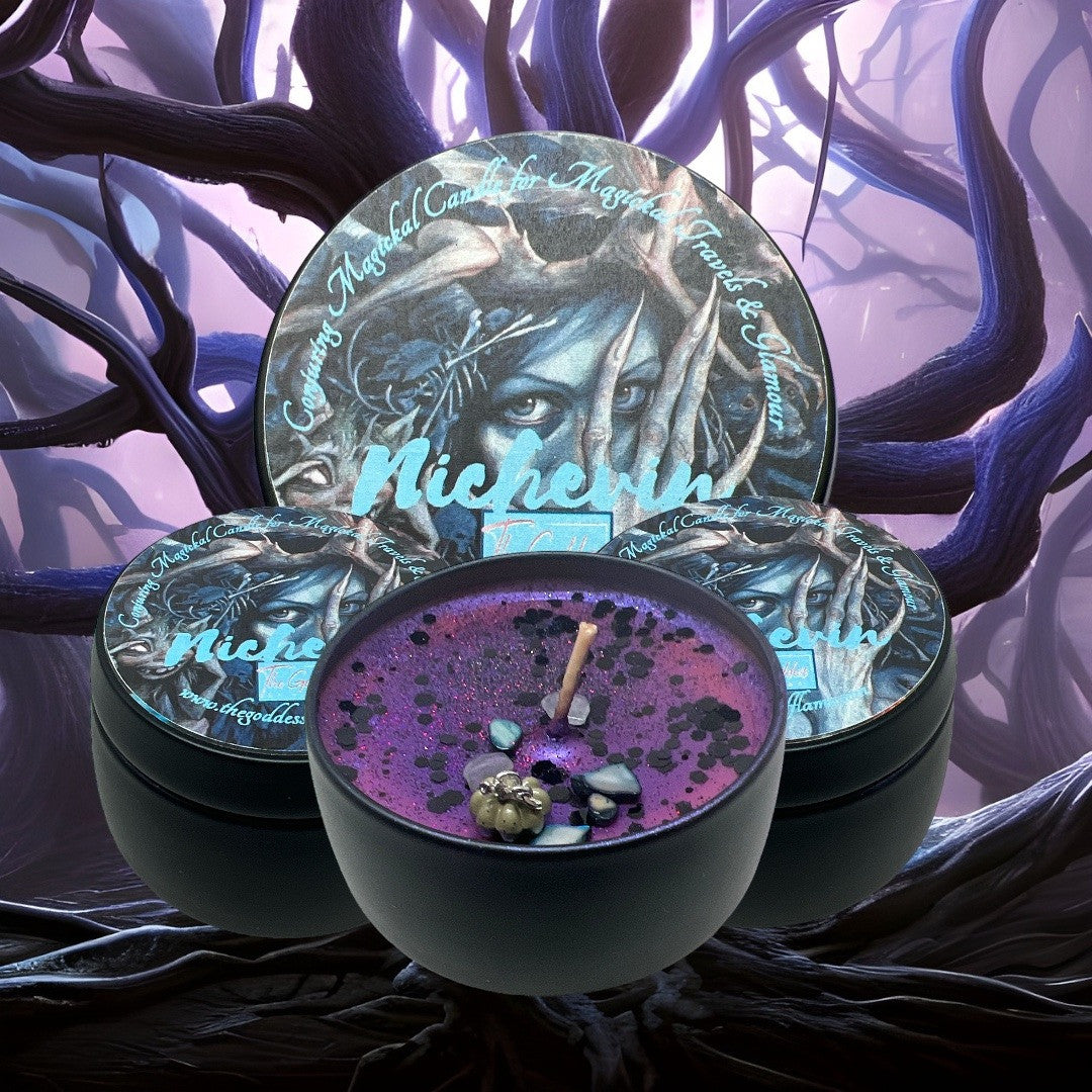Nicnevin Conjuring Spell Candle