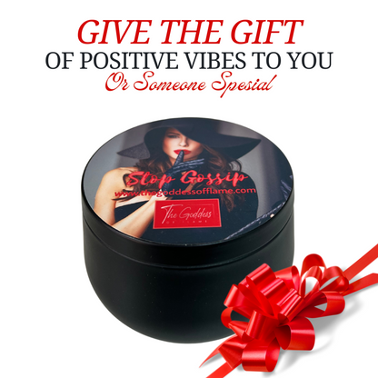 Stop Gossip Ritual Spell Candle