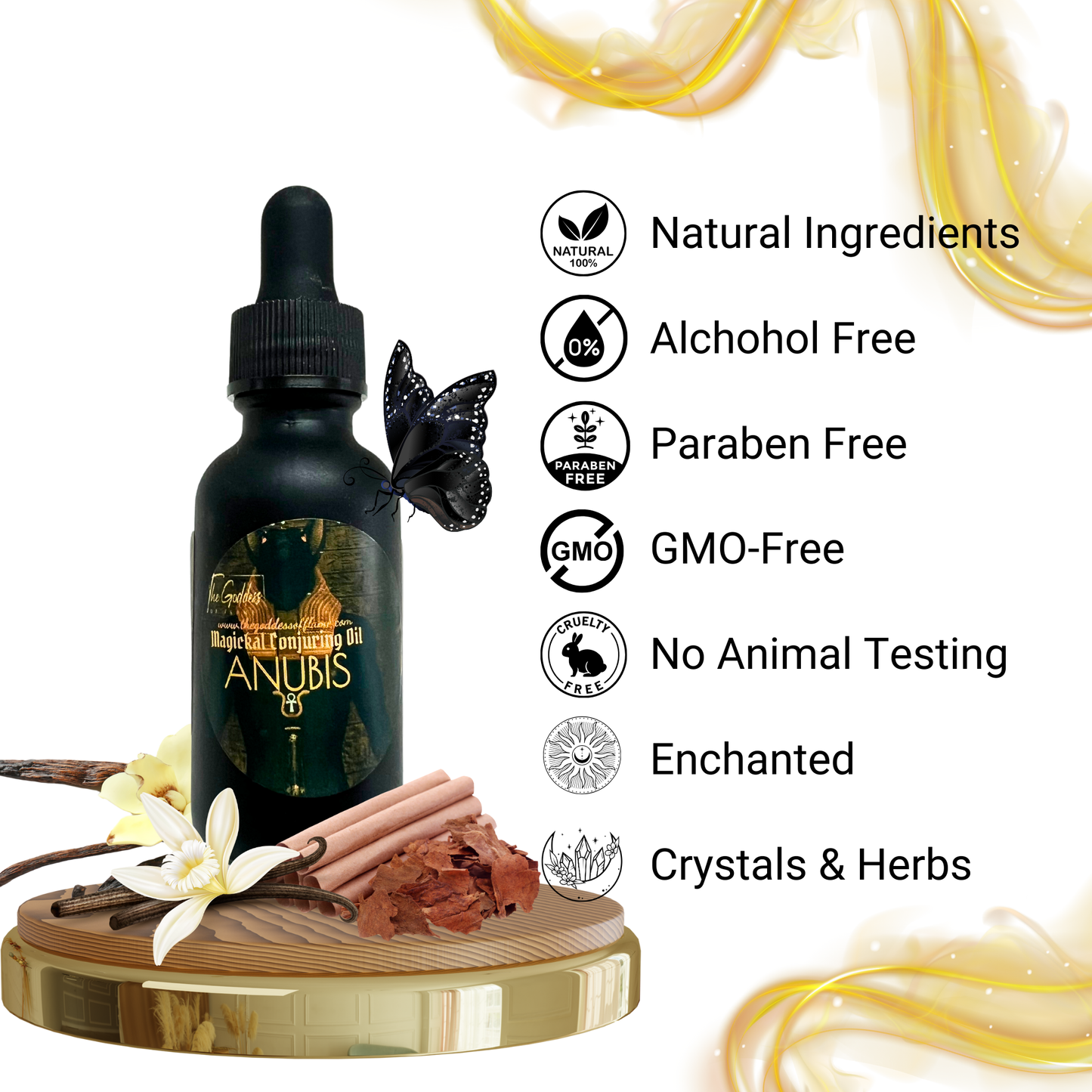 Anubis Anointing Oil Dropper 30ml