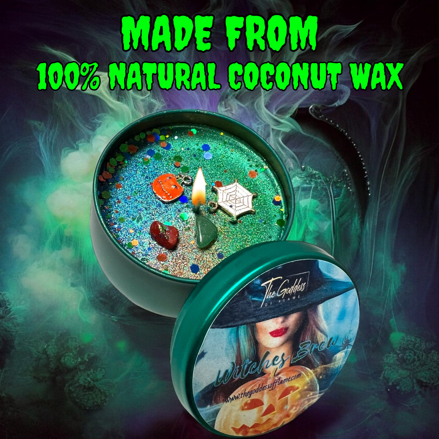 Witches Brew Spiritual Spell Candle