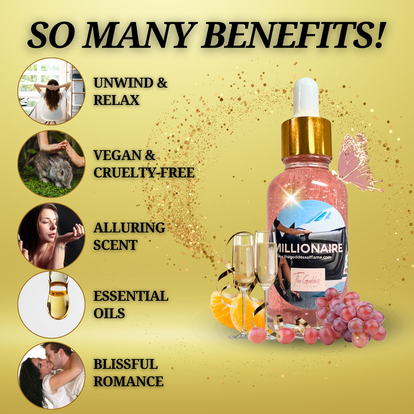 Millionaire Anointing Oil Dropper 30ml