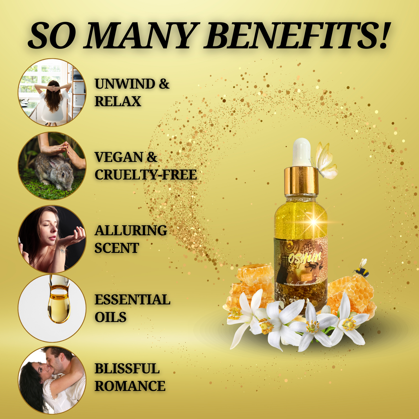 Oshun Anointing Oil Dropper 30ml