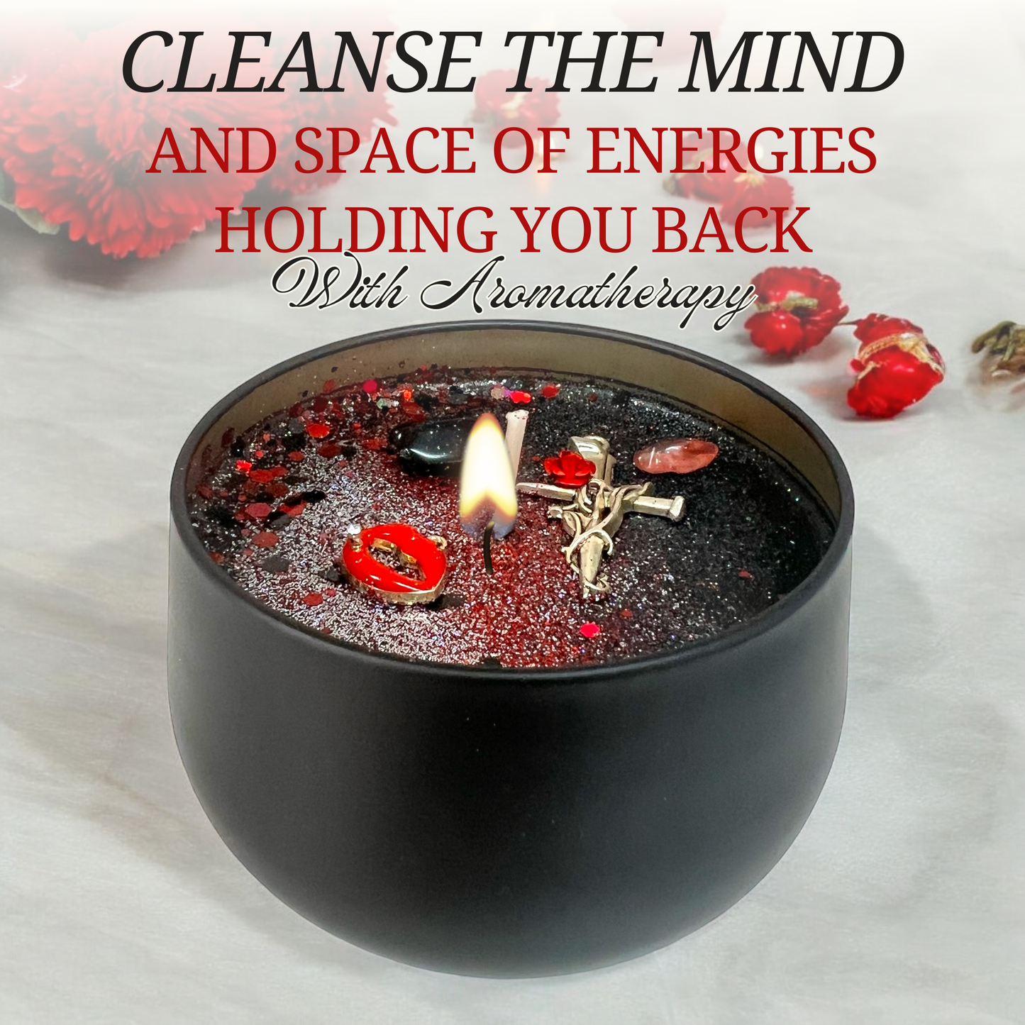 Stop Gossip Ritual Spell Candle