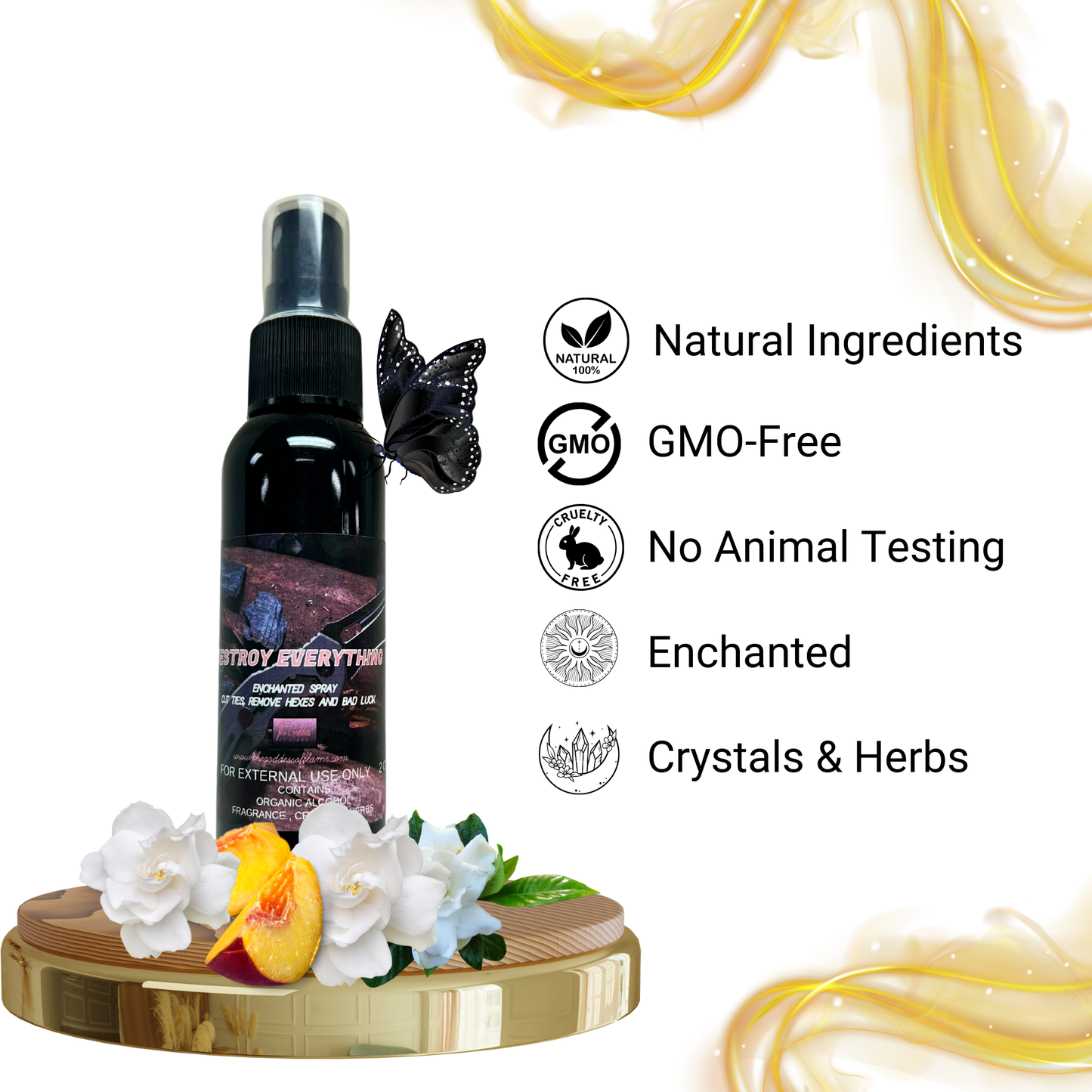Destroy Everything Energy Cleansing Spray