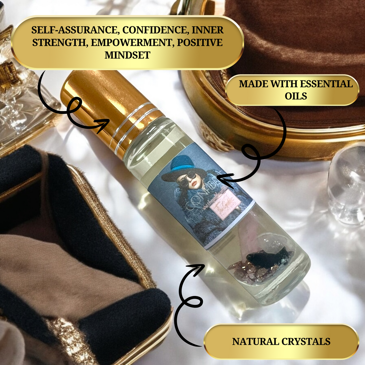 Confidence Magic Roll-On Perfume Oil