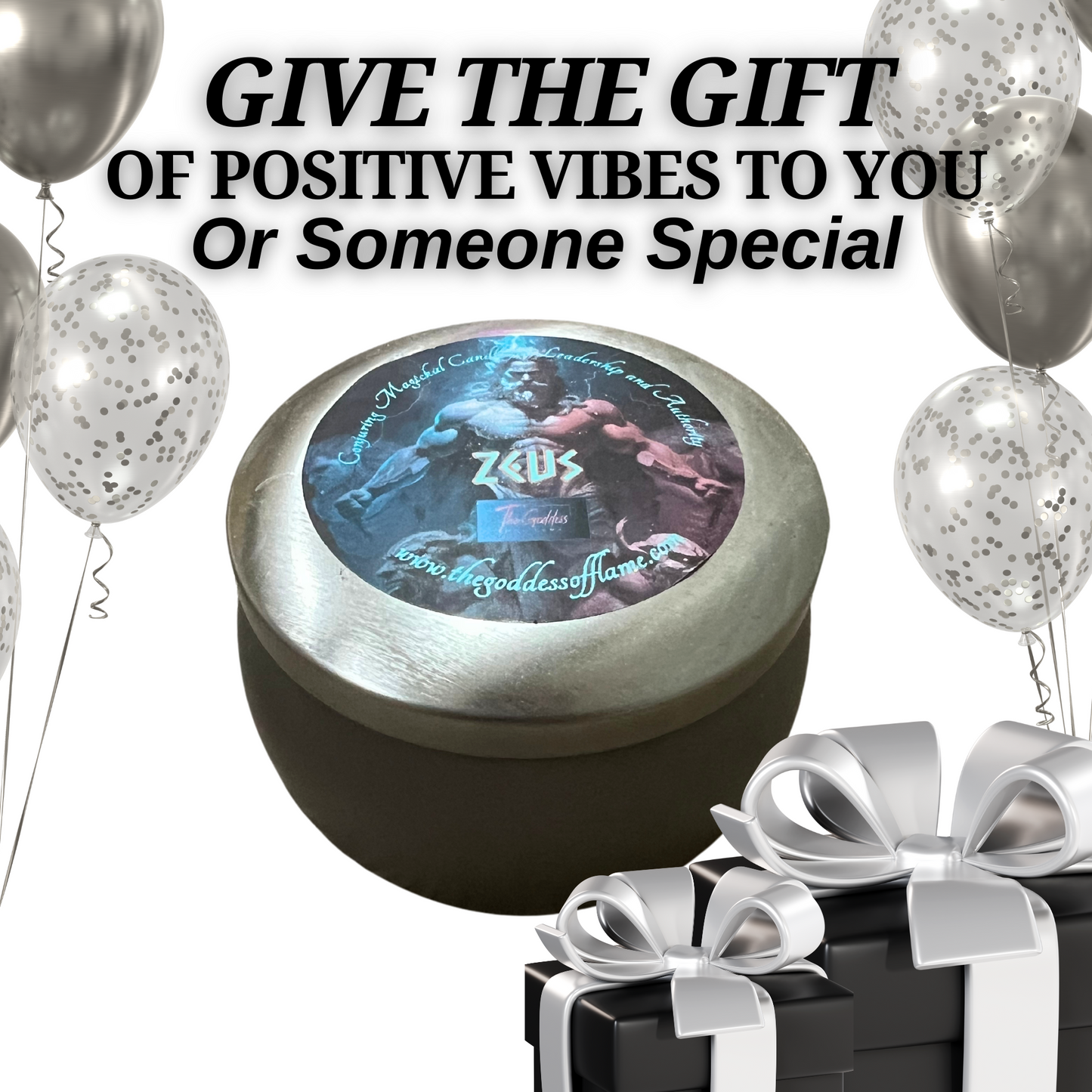 Zeus Magic Offering Ritual Candle
