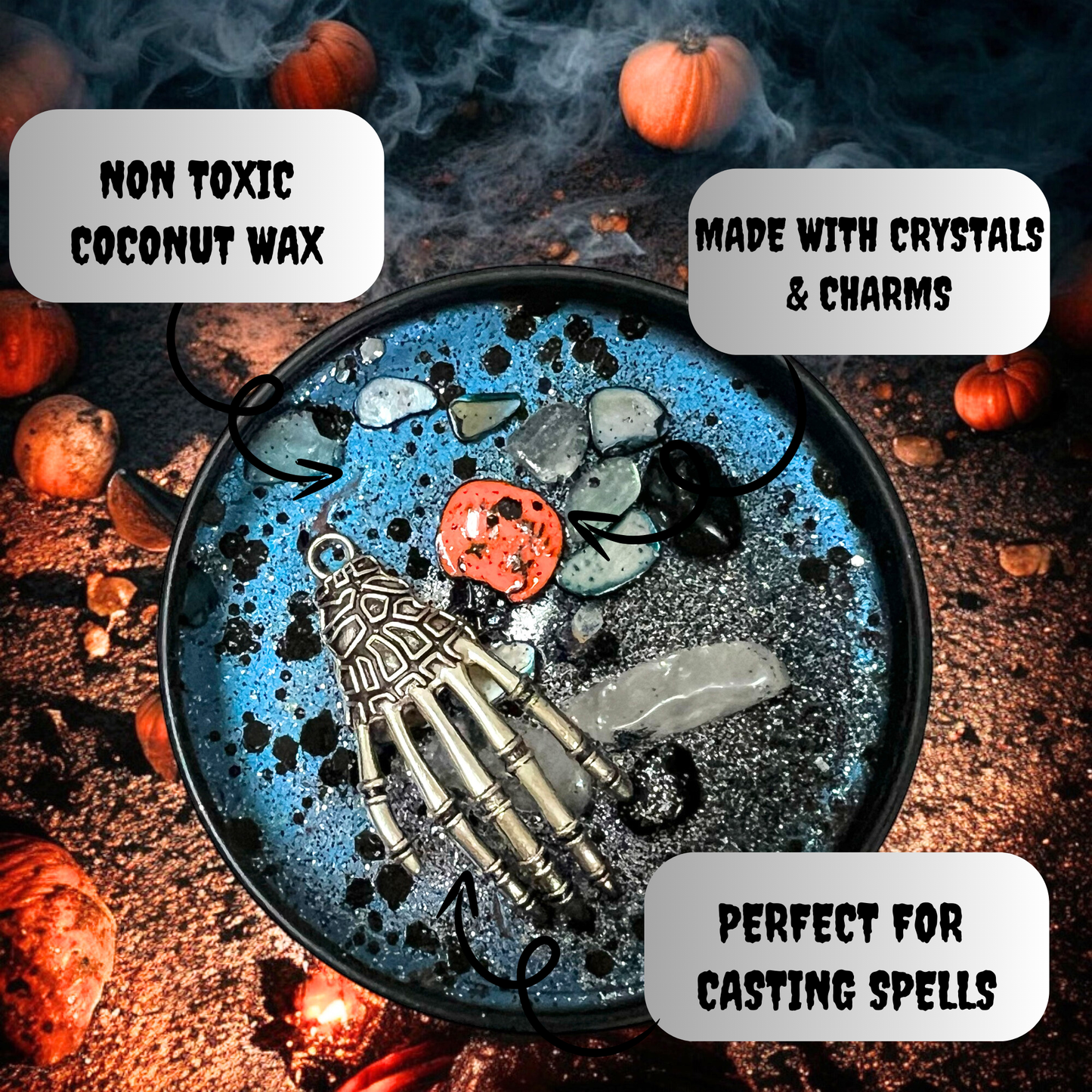 Nicnevin Conjuring Spell Candle