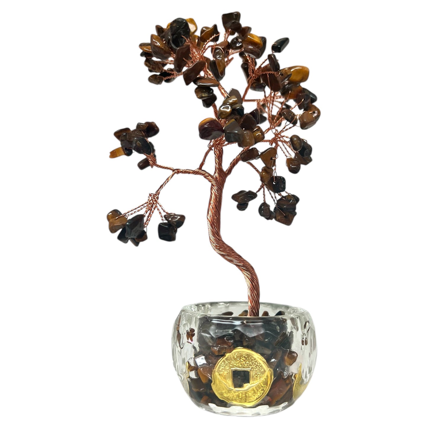Crystal Tree Of Life Feng Shui Coin Base