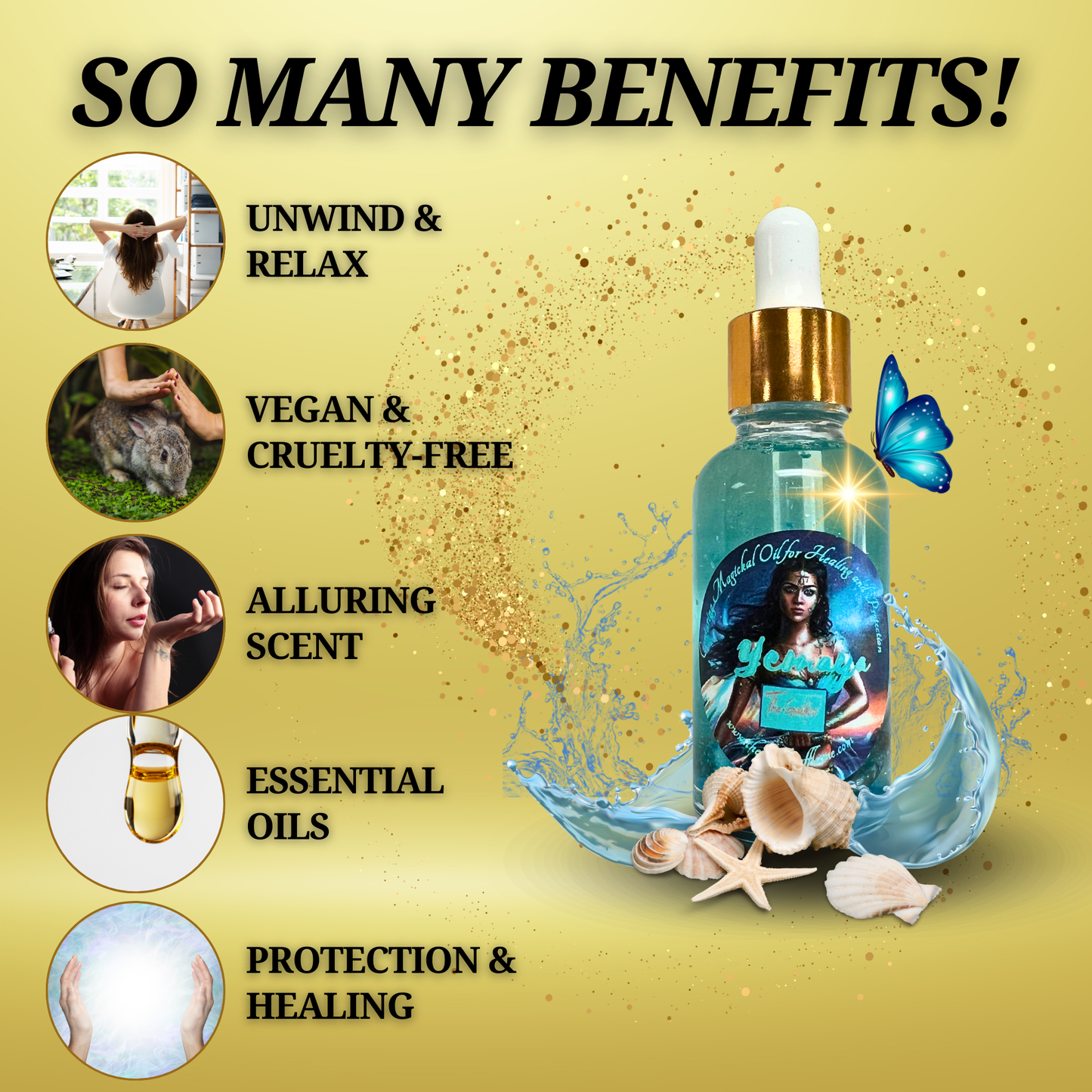 Yemaya Anointing Oil Dropper 30ml